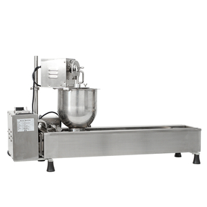 Freidora de rosquillas eléctrica totalmente automática comercial de alta calidad <span class=keywords><strong>nuevo</strong></span> diseño para producción de panadería cocina rosquillas de masa de maíz - Product Image 1