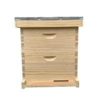 Prix usine Langstroth Bee Hive Kit Équipement d'apiculture pour ruche langstroth 10 cadre