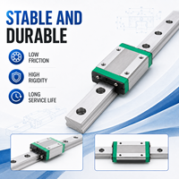 Bloc de guidage linéaire miniature MGN12 MGN15 pour imprimante 3D CNC