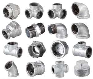 Фитинг из ковкого чугуна для систем пожаротушения, оцинкованный отвод <span class=keywords><strong>MI</strong></span> 90 - Product Image 2