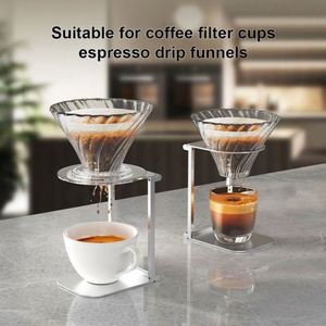 Foldable <b>Coffee</b> Drip Holder Aluminum Alloy Support Stand for <b>Portable</b> Espresso <b>Coffee</b> Machine - Product Image 2