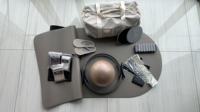 Ensemble de poids réglables pour chevilles et poignets, coloris personnalisables, pour la maison, la gym, le fitness, le yoga, le Pilates, avec Power Ring et tapis de yoga, et logo personnalisé