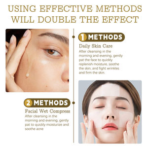 Marque privée Astringe Pores réduit les imperfections <span class=keywords><strong>de</strong></span> la peau Toner Pad Peau rougeoyante Acide glycolique 7% Tonique exfoliant pour le visage - Product Image 3