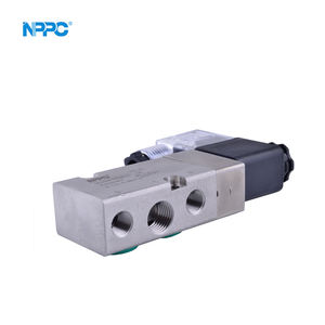 SSM521-08-B  Cuerpo de válvula serie SSM 200, tipo <span class=keywords><strong>numar</strong></span>, válvula solenoide SUS316L, G1/4 AC24V, cabezal único con botón manual y sellos - Product Image 1
