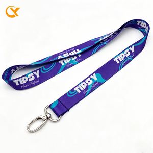 Personalized Cheap Fabric Customized Badge Id Card Holder Retractable Heat Transfer Printed Neck Strap <b>Lanyard</b> With Custom Logo - Product Image 3
