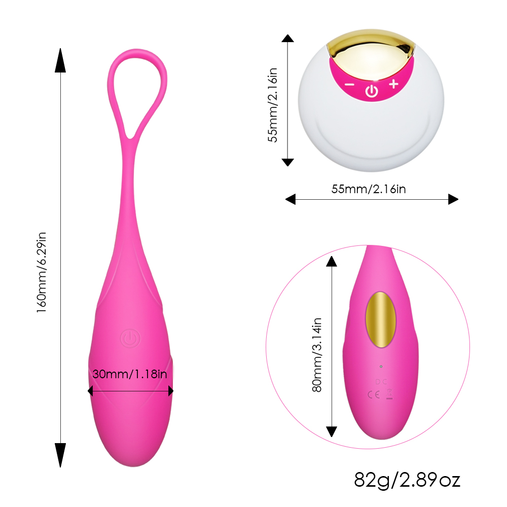 USB Rechargeable Umania Wireless Remote Control Vibrating Silicone Bullet  Egg Vibrators Adult Sex Toys
