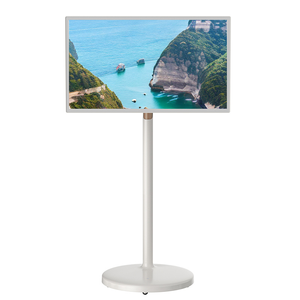 32-inch QLED <span class=keywords><strong>TV</strong></span> monitor LED Backlit HD độ nét trong nhà trung tâm chơi game ngoài trời cổng sau bên màn hình thông minh các tính năng trắng tủ - Product Image 1