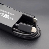 Kabel Pengisian Cepat 45W 5A Tipe-C, Kabel USB C Super Cepat untuk Samsung Galaxy S21 S23 S24 S25, Kabel Tipe-C ke Tipe-C