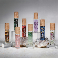 MULAN OEM Marque Privée Parfum Personnalisé Longue Durée Huile Essentielle en Roll-on Cristal 10ml Mini Parfum de Voyage en Roll-on