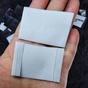 Etiquetas de Ropa Tejidas de Algodón Ecológicas, Etiquetas de Cuidado de Prendas Personalizadas, Etiquetas de Marca de Ropa Sostenible, Fabricante - Product Image 5