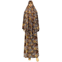 Moslim vrouwen meisjes 3XL rok tweedelig set gebedsgewaad islamitische Ramadan kleding jurk hijab abaya kaftan