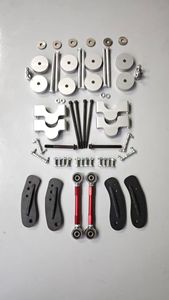 Kit de Elevación <span class=keywords><strong>Vipera</strong></span> de Alta Calidad, Versión con Bolsa de Aire/Resorte de 1.5-3 Pulgadas para 955/957, Nueva Aleación de Aluminio 6061, Garantía de 6 Meses - Product Image 4