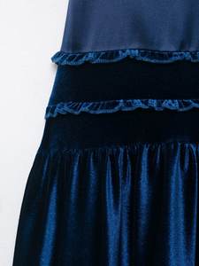 Vestido Maxi de Fiesta para Mujer, Estilo Vintage, Elegante, Transpirable, con Tirantes Finos, Diseño de Parches, Espalda Descubierta y Escote en V Profundo - Product Image 4