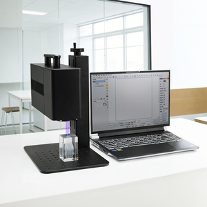 Portable <b>Mini</b> 3D Engraving 355nm/3W/5W UV Handheld Laser Marking Machine for Glass Plastic - Product Image 2