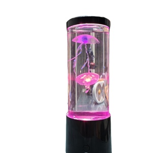 Lámpara LED de Ambiente con Forma de Medusa Arcoíris, Regalo Creativo, Luz Nocturna, Adorno Romántico para Dormitorio - Product Image 1