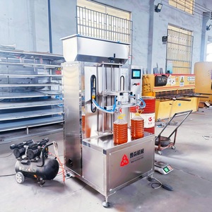 Máquina de llenado de aceite semiautomática Lu Yan Machinery Zldga 2 de 2 cabezales, 100-20000 ml, para aceite comestible y lubricante - Product Image 4