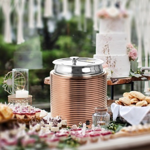 13L elettrico decorativo minestra scaldabagno in acciaio inox contenitore bollitore per Buffet Set di ristorazione alberghiero altro ristorante fornitura - Product Image 6
