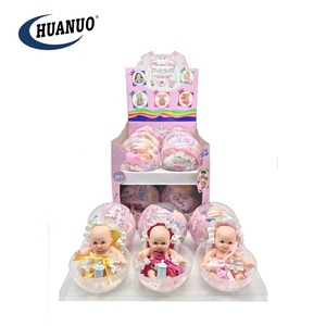 6 في 1 ألعاب جميلة سيليكون نابض بالحياة تولد من جديد مولود جديد الفينيل دمية طفل صغير - Product Image 6