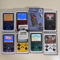 Console de jeu portable rétro YUXU R36HD TV-OUT, écran HD de 3,5 pouces, 64 Go, 3500 mAh, lecteur de jeux vidéo portable, 15 000 à 18 000 jeux N64