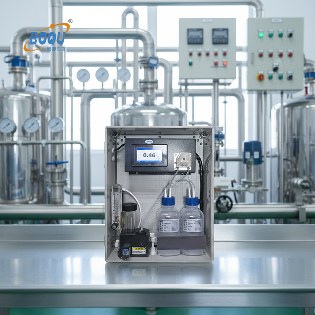 CLG-6059DPD Online Residual Chlorine & Total Chlorine Detector Analyzer Meter DPD Colorimetry 5% Precision 0.01mg/L Resolution