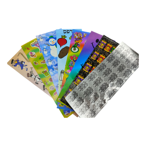Aufkleber Blatt benutzer definierte Cartoon Aufkleber benutzer definierte gedruckte gestanzte Vinyl Kiss Cut Aufkleber selbst klebende wasserdichte hohe Druck - Product Image 5