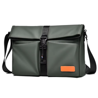 Sac bandoulière croisé imperméable en velours côtelé pour homme, style outdoor, avec fermeture éclair – toutes saisons, taille personnalisable, logo OEM