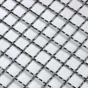 Malla de Alambre Ondulado de Acero Inoxidable 304, 3 Mallas, Apertura de 6.3 mm, Diámetro del Alambre de 2.2 mm, 1m*30m, Filtro para Minería - Product Image 2