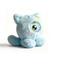 Jouet interactif vocal IA pour chat en peluche avec Wi-Fi, robot compagnon émotionnel, animal en peluche, recharge Type-C, cadeau musical pour