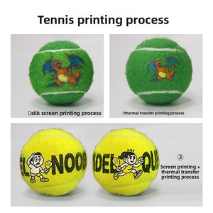 Pelota <span class=keywords><strong>de</strong></span> <span class=keywords><strong>Tenis</strong></span> <span class=keywords><strong>de</strong></span> Fibra Sintética Resistente, Pelota <span class=keywords><strong>de</strong></span> Entrenamiento <span class=keywords><strong>de</strong></span> Alto Rebote, Ecológica, para Práctica <span class=keywords><strong>de</strong></span> Adultos - Product Image 3