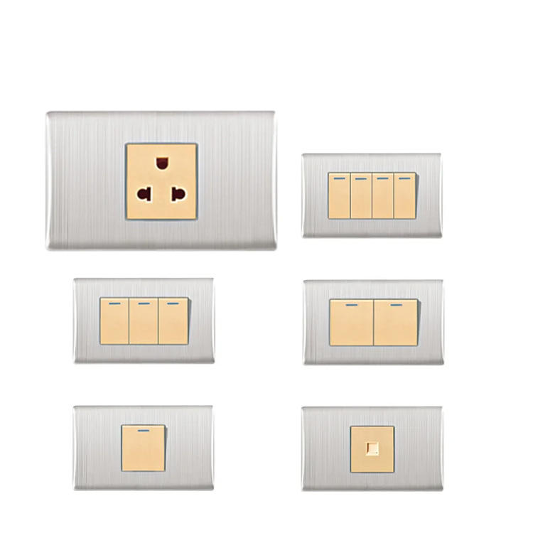 VNX American Standard Factory Supplier 16A 3 Pin Electric Universal Power Wall Socket