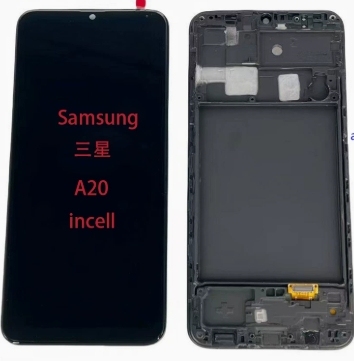 For A20 Screen Assembly for A205/A205F/A205FN/A205G Models LCD Display with Frame