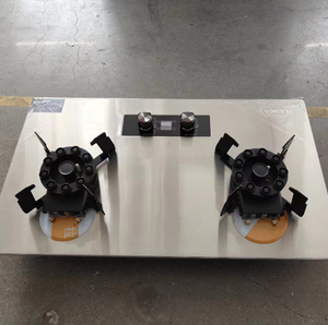 <span class=keywords><strong>Cuisinière</strong></span> à gaz liquéfié/gaz naturel avec 2 têtes de brûleur, les deux peuvent être retournées, et la table est intégrée à double usage - Product Image 1