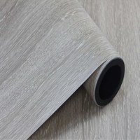 Fabrik-Großhandel SPC-Boden Farbfolie Vinyl-Bodenbelag Aufkleber Rolle PVC-Vinyl-Bodengrafiken Laminierfolie