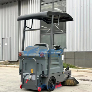 Peppy Floor Sweeper Deposit Empowers: Elegante barredora eléctrica para centros comerciales y calles con asistencia robótica - Product Image 5