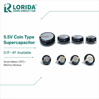Condensateur supercapaciteur Lorida grande capacité 2,7 V 300 F pour la production d'énergie éolienne et le stockage d'énergie