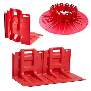 Panel de barrera de inundación en forma de L, presa de 50cm, barrera de Control de inundación de agua fácil, barrera antiinundación de plástico - Product Image 6