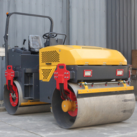Compacteur routier à double tambour pour asphalte, rouleau compresseur routier à double tambour, rouleau compresseur routier autoporté à bon prix