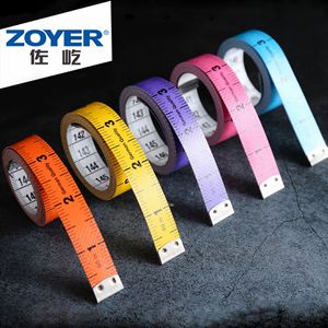 Ruban à mesurer coloré Zoyer, 15 mm de large, outil de mesure portable pour la couture et la confection de vêtements - Product Image 1