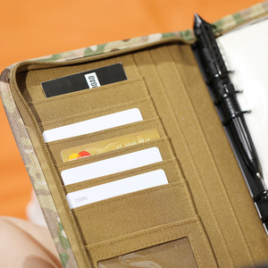 Organisateur de carnet tactique personnalisé BSCI, porte-bible, porte-livre spécial, carnet de notes camouflage vert, dossier de classement - Product Image 4