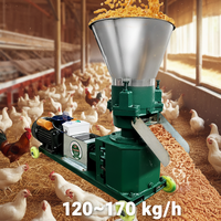 Presse à granulés pour volailles 120-170kg/h, petite machine pour aliments poulets, canards, oi