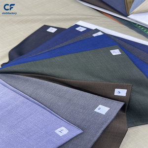 Tissu sergé tissé en polyester et viscose <span class=keywords><strong>TR</strong></span> 80/20, tissu <span class=keywords><strong>2</strong></span>/<span class=keywords><strong>2</strong></span>, vêtements pour garçons, costume pour hommes musulmans, thobe arabe, costume Toyobo, tissu pour costume homme <span class=keywords><strong>TR</strong></span> - Product Image 2