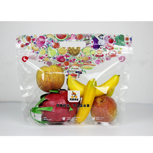 Bolsas de plástico para supermercado con atmósfera modificada, antivaho, con cierre de cremallera, desechables, para frutas y verduras frescas, uvas - Product Image 3