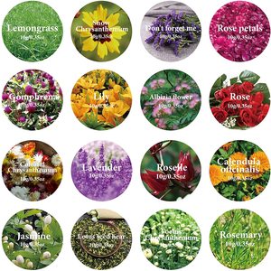 Fleurs séchées 100% naturel fleurs séchées <span class=keywords><strong>herbes</strong></span> Kit pour la fabrication de savon bricolage bougie bain - Product Image 2