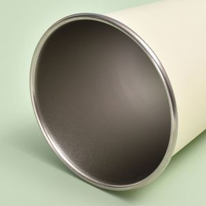 Wholesale Custom Luxury Stainless Steel Office Cup <b>Double</b> <b>Wall</b> Vacuum Insulated 500Ml With Logo and Rope for Coffee Tea Beer - Product Image 5