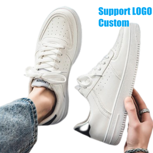 Nuove <span class=keywords><strong>Scarpe</strong></span> <span class=keywords><strong>da</strong></span> Ginnastica e <span class=keywords><strong>da</strong></span> <span class=keywords><strong>Basket</strong></span> <span class=keywords><strong>da</strong></span> Uomo Basse <span class=keywords><strong>Bianche</strong></span> con Logo Personalizzato per la Primavera - Product Image 2