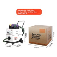 Ponceuse pneumatique sans poussière pour voitures, pulvérisateur de peinture sous vide, machine à polir la peinture, ponceuse à air 1200W CN