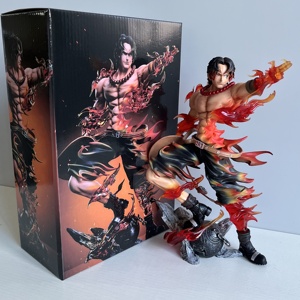 Haute qualité 26cm 1 pièce Portaga D <span class=keywords><strong>Ace</strong></span> japonais Anime PVC <span class=keywords><strong>figurine</strong></span> unisexe en boîte fleur <span class=keywords><strong>Ace</strong></span> <span class=keywords><strong>Figurine</strong></span> jouets en gros - Product Image 1