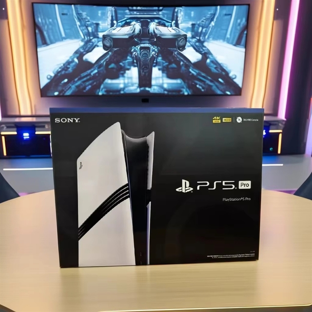 used premium 2024 digital ps5 pro console - high-performance gaming experience with original cd-rom version