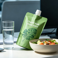 Offre Spéciale – Sachets Doypack Personnalisés Portables et Rechargeables avec Bec Verseur pour le Conditionnement de Jus et Boissons
