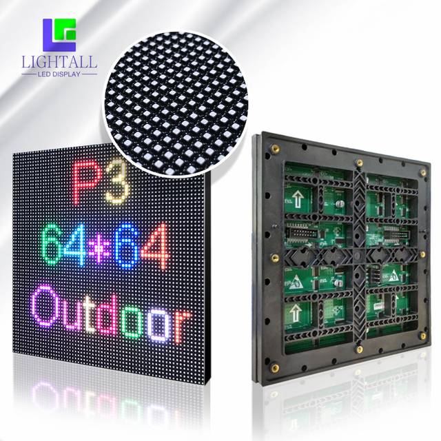 P3 192mm*192mm Outdoor Full Color Display and Led Module Display Screen